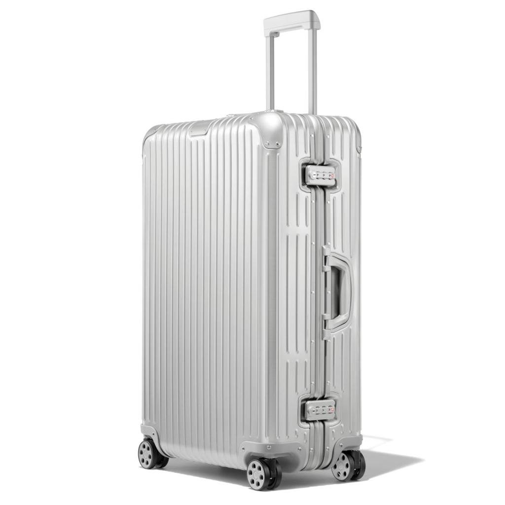 Original Check-In L Large Aluminium Suitcase – Silver - Image 3